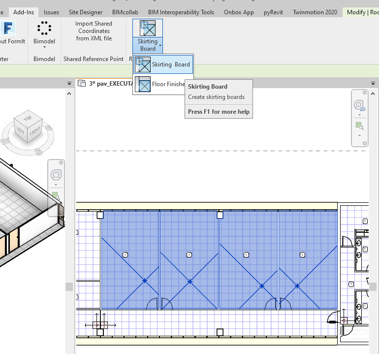 REVIT - Plugin para revestimentos