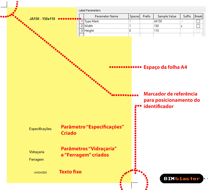 REVIT - Identificador de esquadrias